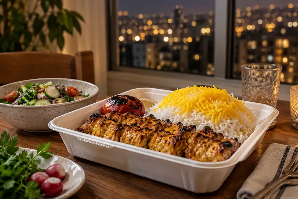 سفارش غذای شبانه تهرانپارس تهران؛ راهنمای نشانی و منو