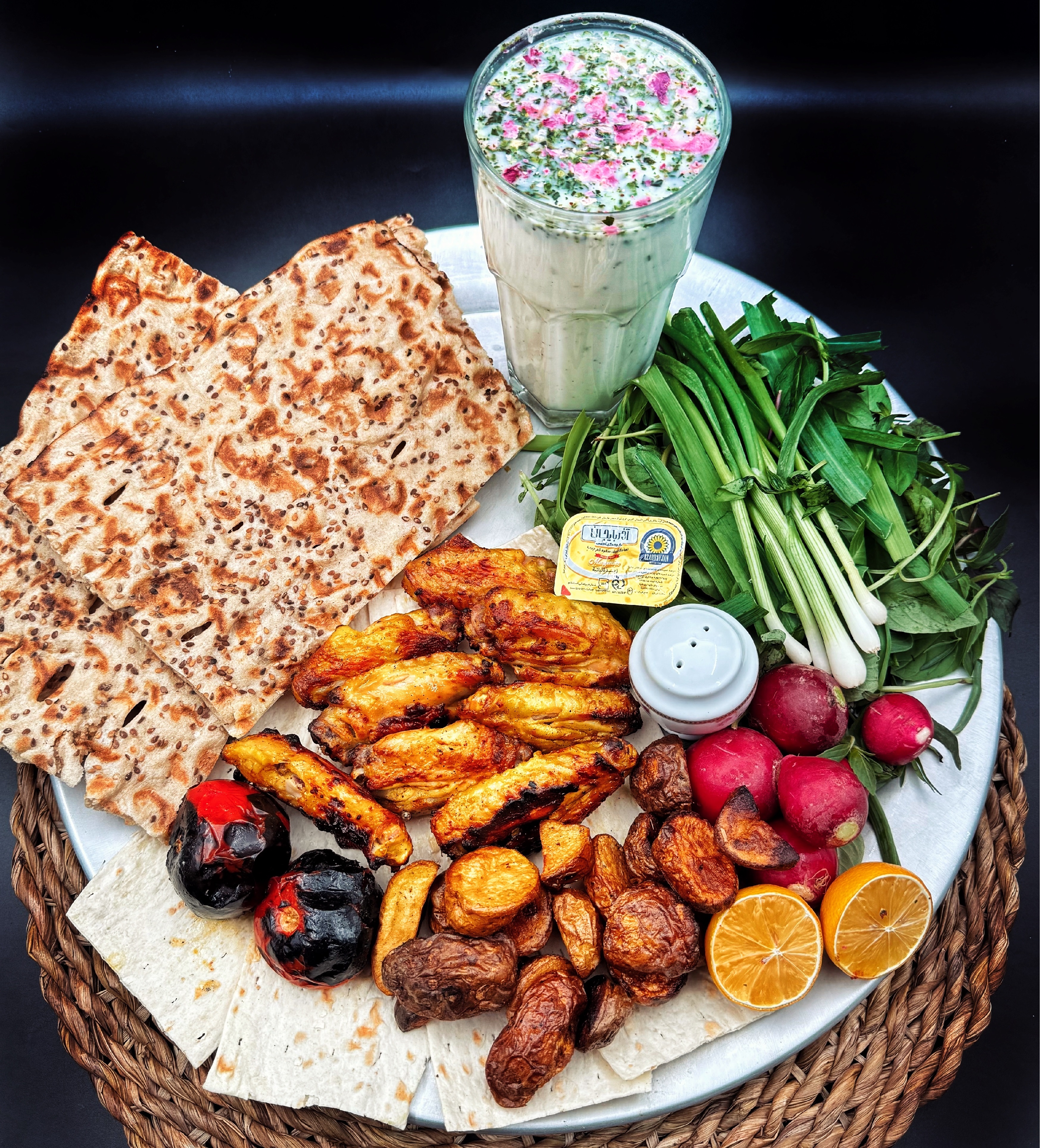 خوراک بال کبابی (6 تکه)