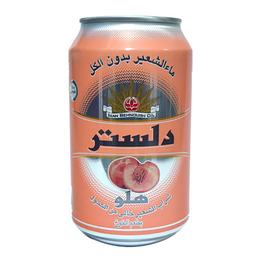 دلستر قوطی طعم هلو