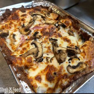 سیب زمینی ویژه قارچ و پنیر