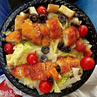 سالاد سزار سرآشپز سوخاری