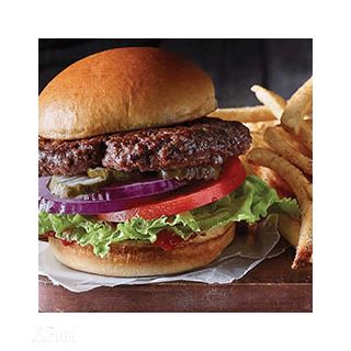 چیزبرگر ذغالی