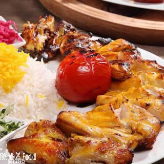 چلو جوجه کباب کاردی (برگ)